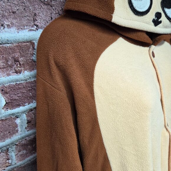 Unisex SILVER LILLY Kigurumi Button Down Onesie Monkey Pajama Small - Picture 4 of 8